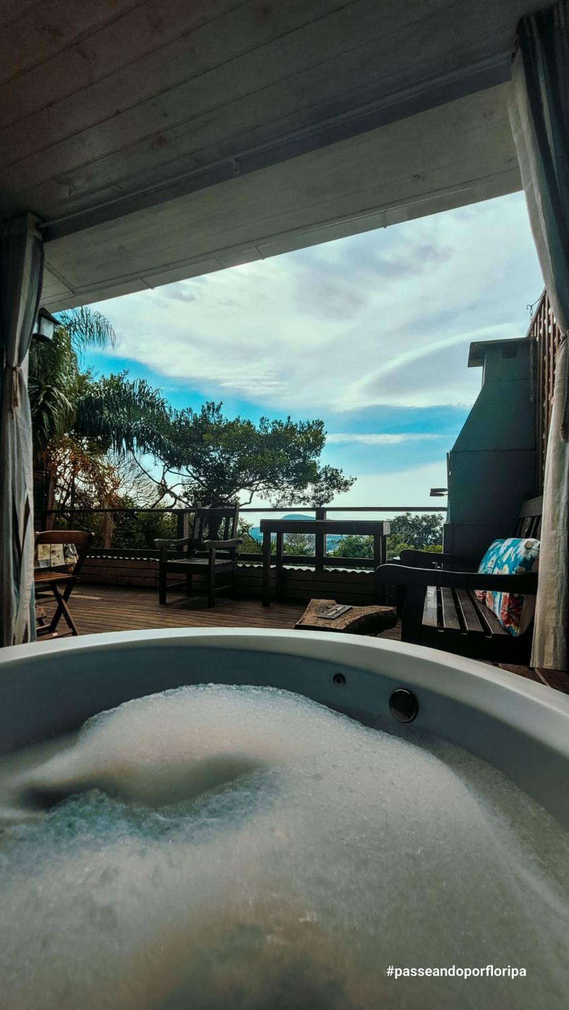 Loft Com Lago Hidro E Vista Para O Mar Florianopolis Exterior photo
