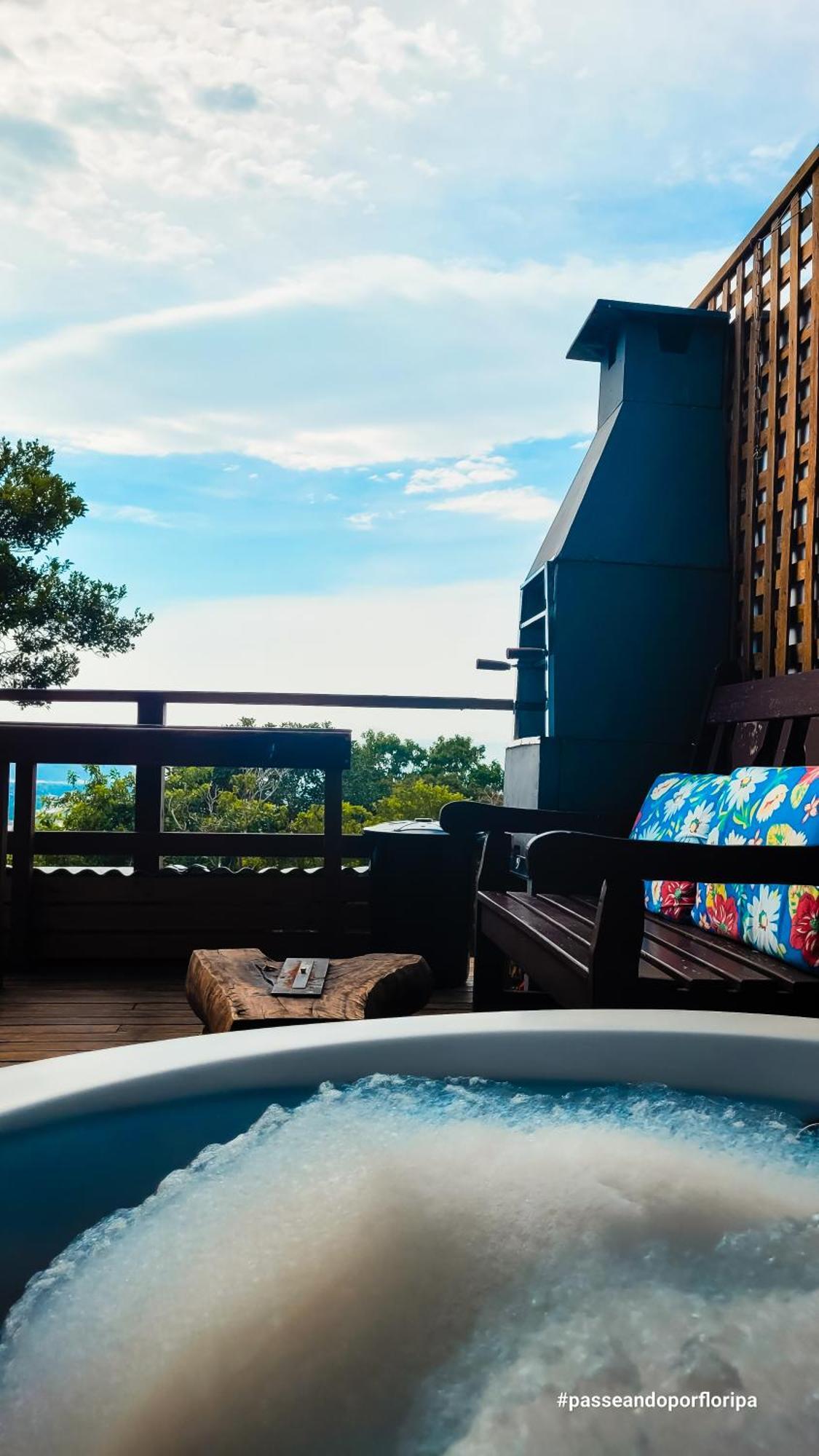 Loft Com Lago Hidro E Vista Para O Mar Florianopolis Exterior photo